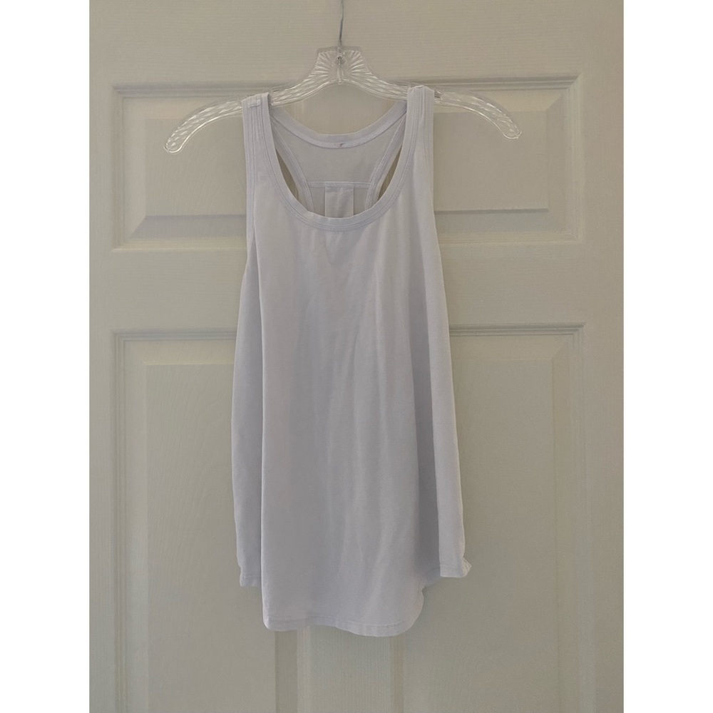 White Racerback Lululemon Tank